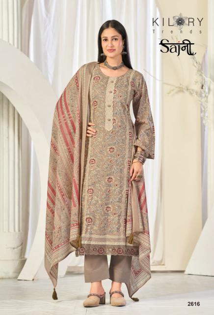 Kilory sajni cotton dress material wholesale in borivali